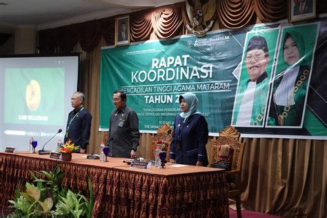 Pembukaan Rapat Koordinasi Daerah Pta Mataramn Tahun