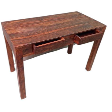 Rectangular Brown Sheesham Wood Centre Table With Storage At 9000