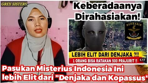 MISTERIUS PASUKAN RAHASIA INDONESIA INI LEBIH ELIT DARI DENJAKA DAN