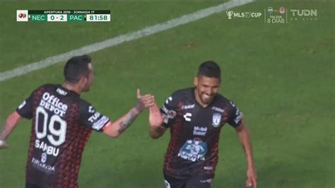 Necaxa vs Pachuca Franco Jara anota por la vía del penal TUDN Liga