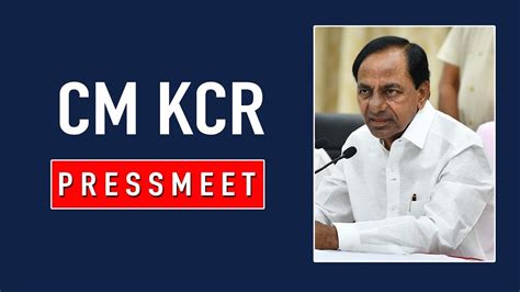 Live Telangana Cm Kcr Press Meet Live From Pragathi Bhavan