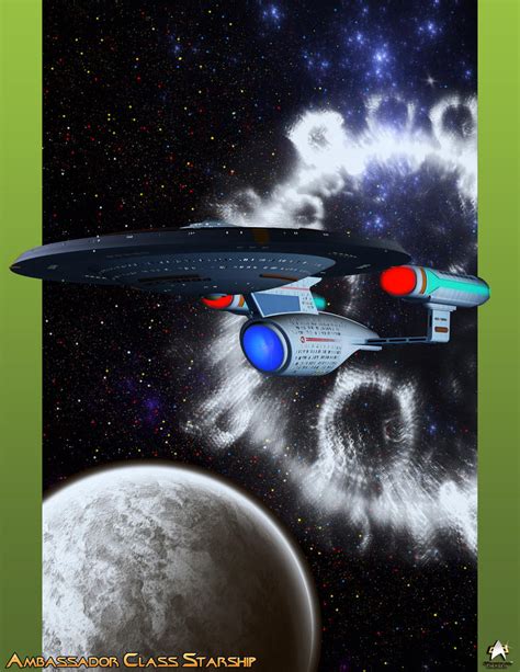 Ambassador Class Starship 2 by MotoTsume on DeviantArt