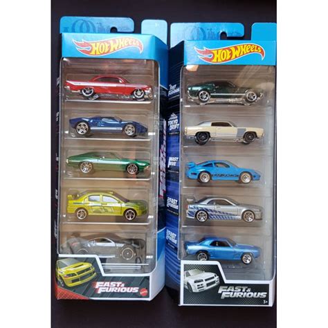 Hot Wheels Five Pack Velozes E Furiosos Shopee Brasil