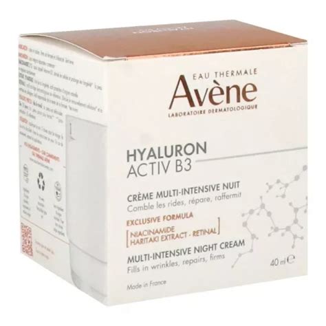 Jual Avene Hyaluron Activ B3 Multi Intensive Night Cream 40ml Shopee