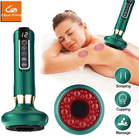 Electric Cupping Massager Vacuum Suction Cup Guasha Anti Cellulite