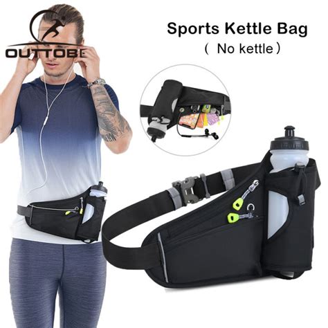 Outtobe Waist Bag Sports Hydration Belt Bag Running Belt Bum Bag With