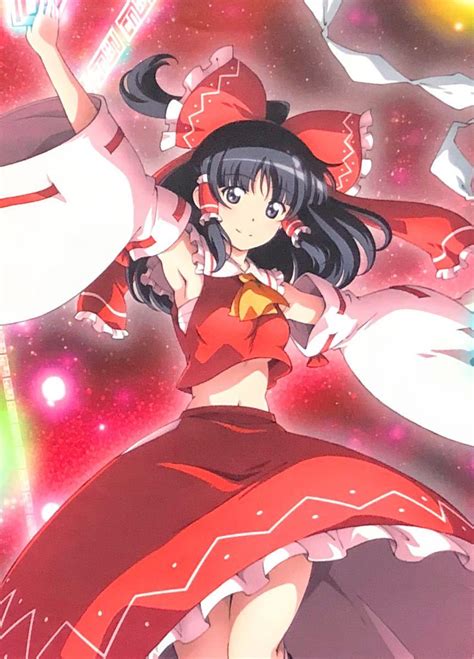 【目立った傷や汚れなし】東方project 博麗霊夢 B2タペストリー 幻想万華鏡 満福神社 るなむー 美少女 グッズ 上海アリス幻樂団 紅魔