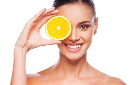 Fondos De Pantalla 3840x2400 Naranja Fruta Modelo Sonrisa Maquillaje