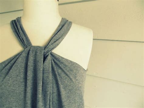 Wobisobi No Sew Tee Shirt Halter 3 Diy Diy Summer Clothes Diy