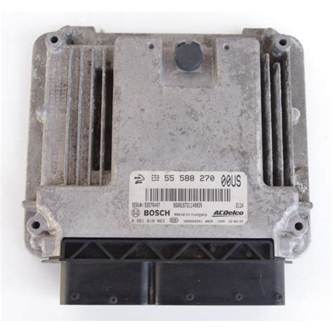 Engine Control Unit Ecu Motor Opel Corsa Cdti