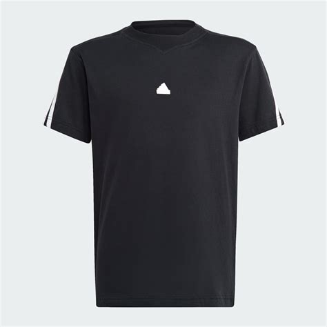 Adidas Future Icons 3 Stripes Tee Black Adidas UAE