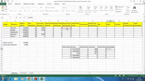 Formato De Nomina Excel