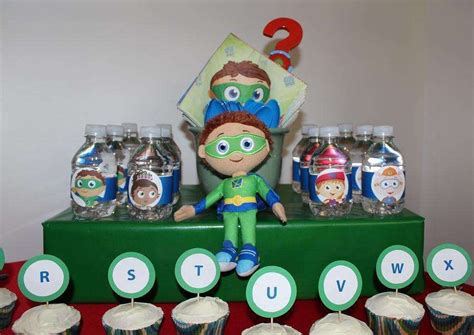 Super Why Birthday Party Ideas Photo 4 Of 23 Super Why Birthday