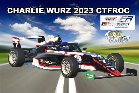 Charlie Wurz 2023 Toyota Racing Series by Matt Heywood - Trading Paints