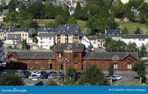 La Gare Station Pyrenees Cauterets France Stock Photo Image Of