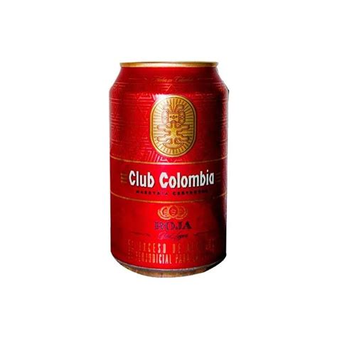 Cerveza Club Colombia Roja Lata X 330 Ml Latin Bodeguitas