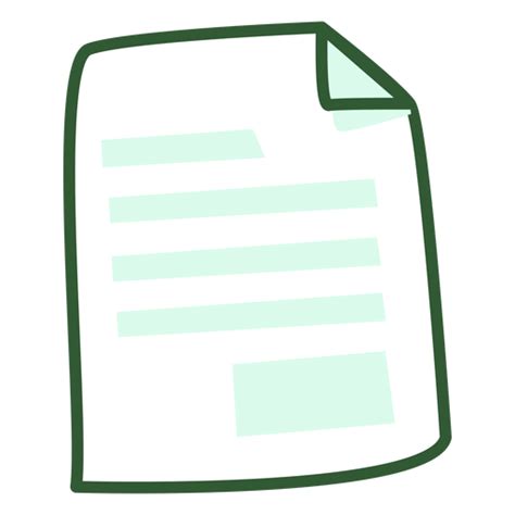 Document - Transparent PNG & SVG vector file