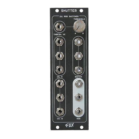 Foxing Hour Shutter Triple 21 Video Multiplexer For Lzx Reverb