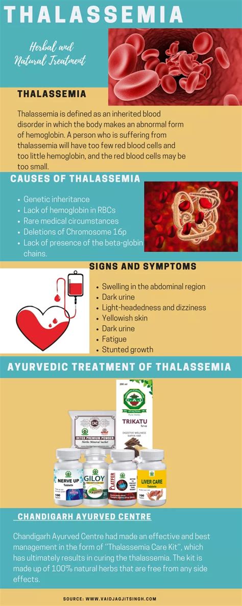 Ppt Thalassemia Causes Symptoms And Herbal Treatment Powerpoint