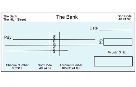 How To Write A Cheque In The Uk With Examples Brit Buyer