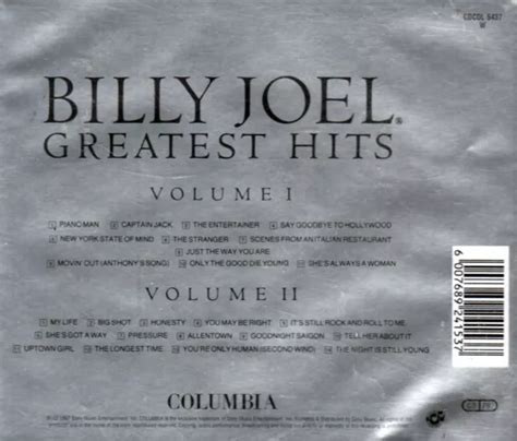 Billy Joel S Greatest Hits Billy Joel X Cd Pop Eur Picclick De