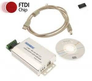 USB To RS485 RS422 Optically Isolated Industrial Serial Adapter