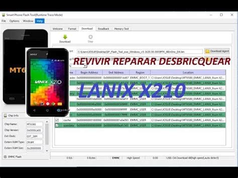 Como Flashear Desbrickear Lanix X Reparar Lanix X Rom Oficial