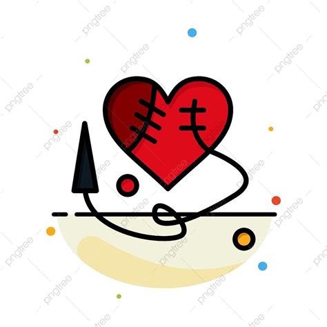 Sewing Buttons Vector Hd Images Sewing Heart Background Button