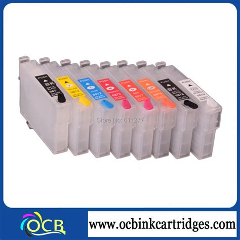 Ocbestjet Latest Stable Quality Refillable Ink Cartridge For Epson