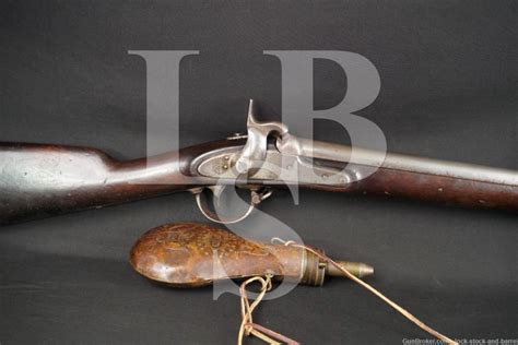 Springfield Armory Model 1842 69 Cal Percussion Muzzleloader Musket Antique Lock Stock And Barrel