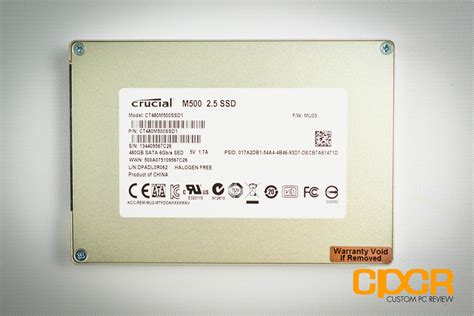 Review: Crucial M500 480GB SSD | Custom PC Review