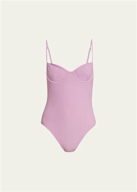 Anemos The Balconette Underwire One Piece Swimsuit Bergdorf Goodman