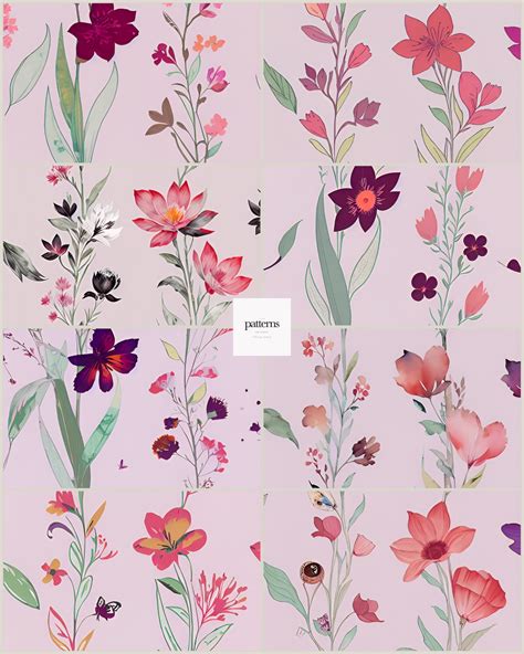 Dried Floral Background Patterns by effing-stock on DeviantArt