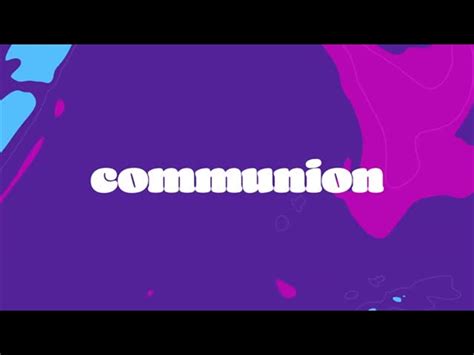 Color Topo Exit Communion Shift Worship Worshiphouse Media