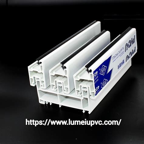 Plastic Profile 104series Sliding Window Extruded PVC Doors UPVC