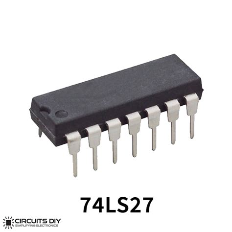 74LS27 Triple 3-Input NOR Logic Gate IC - Datasheet