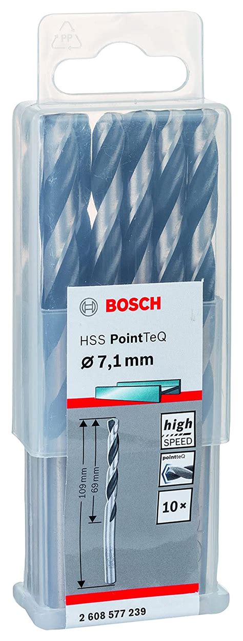 Bosch Professional Adet Hss Spiral Matkap Ucu Pointteq Metal I In