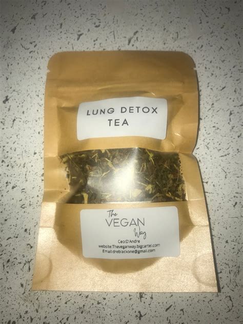 Lung detox tea | The Vegan way