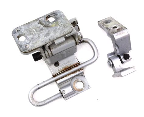 LH Front Door Hinges Audi A6 VW Jetta Golf Passat LY7M Silver 4B0