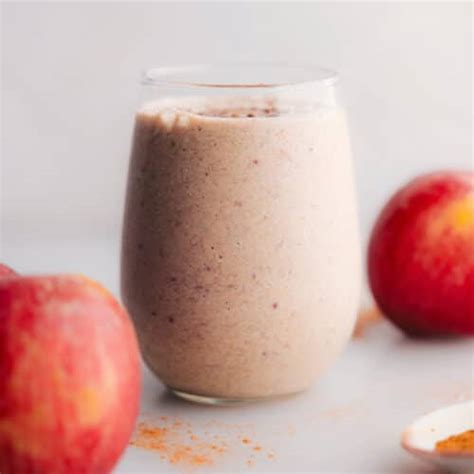 Apple Smoothie (Protein Shake) - Chelsea's Messy Apron