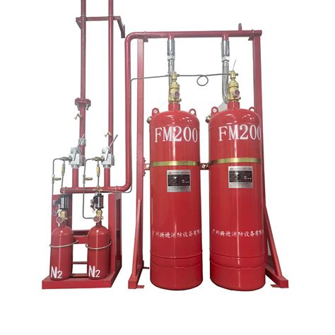 5 6Mpa Storage Pressure HFC227ea Fire Suppression System With TUV SGS