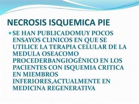 Necrosis Isquemica Pie Diabetico Ppt