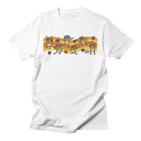 Cowboy Frogs Mens T Shirt Regular Letter Shoppe