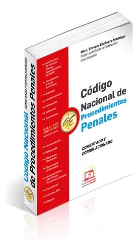 Código Nacional Procedimientos Penales Comentado Y Correlacionado 2024