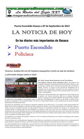 La Noticia De Hoy De Septiembre Pdf