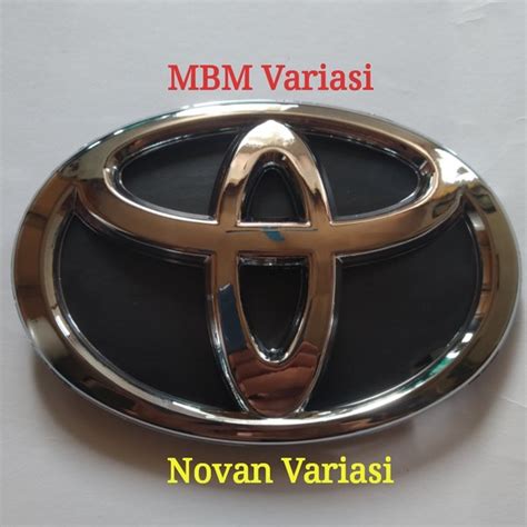 Jual Emblem Grill Depan Logo Toyota Grand New Avanza Up Calya