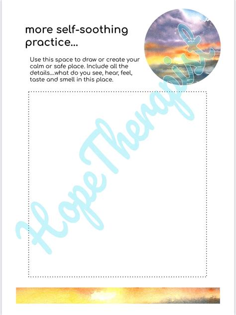 Therapy Worksheets Grounding Skills Mental Health Worksheets Etsy