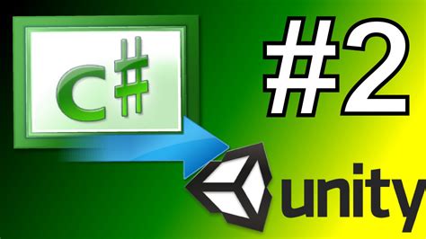 2 Unity C Scripting Tutorial For Beginners Understanding The First C Script Youtube