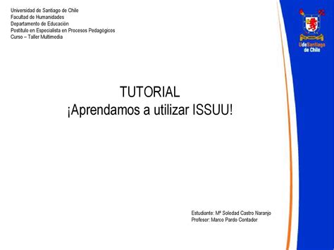 Tutorial Issuu By Msoledadc Issuu