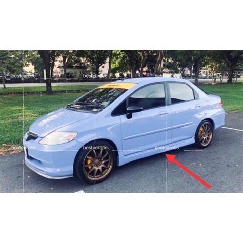 READY STOCKFRP HONDA CITY 2003 2008 SIDE SKIRT MUGEN HOT SALES SUPER